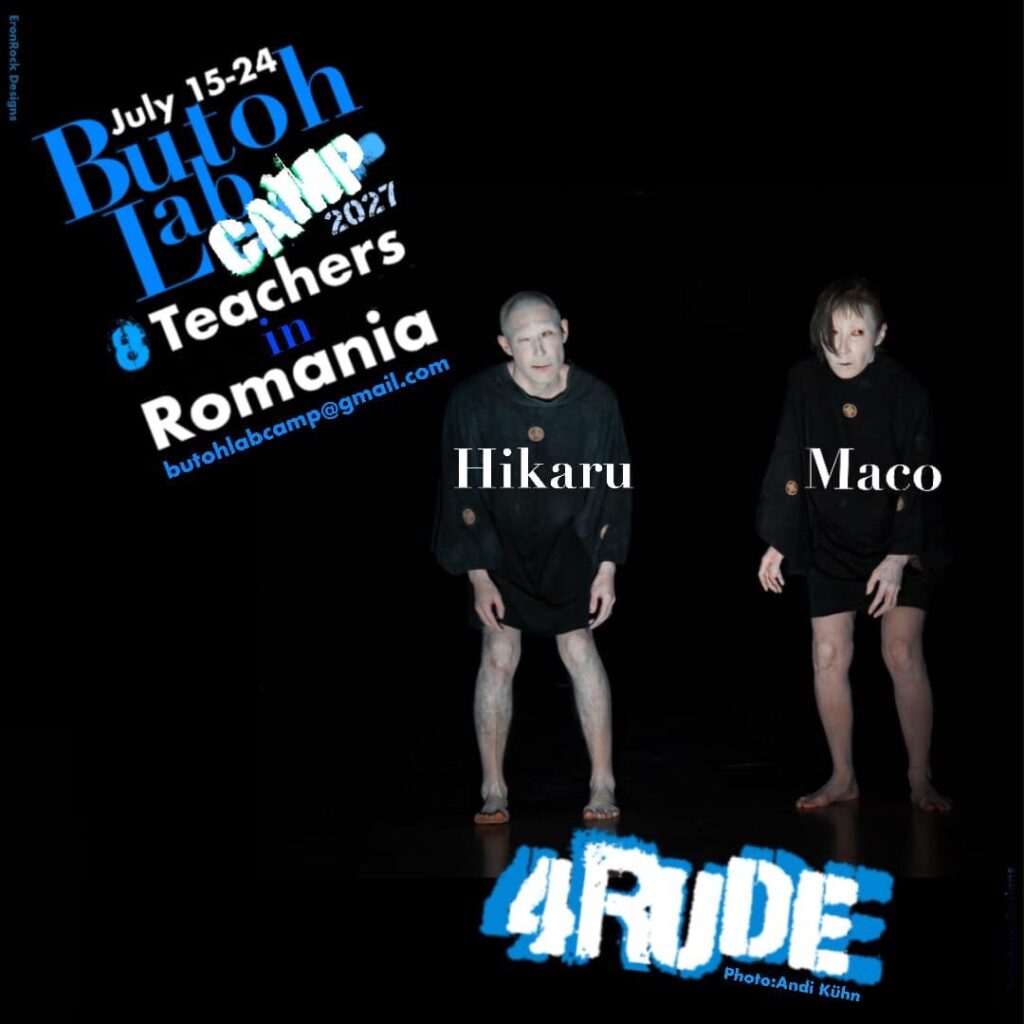 Maco y Hikaru (4RUDE) · Butoh Lab Camp 2027
